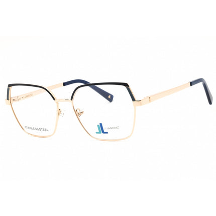 J. Landon Women's Eyeglasses - Pink/Gold Metal Cat Eye Full Rim Frame | JL50002 033 ,