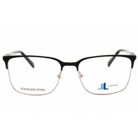 J. Landon Men's Eyeglasses - Matte Black Rectangular Full Rim Frame | JL50021 002 ,
