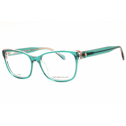Kate Spade Women's Eyeglasses - Green Rectangular Full Rim Frame | CRISHELL 01ED 00 ,