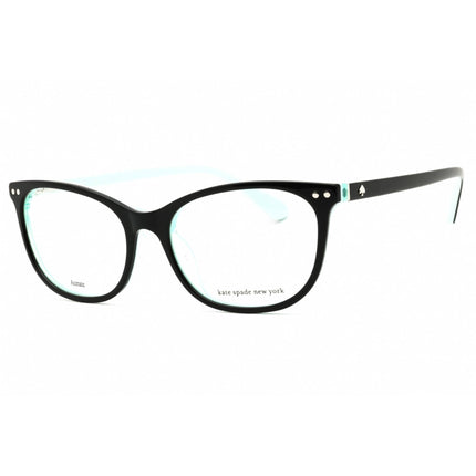 Kate Spade Women's Eyeglasses - Black Plastic Oval Full Rim Frame | RAELYNN 0807 00 ,