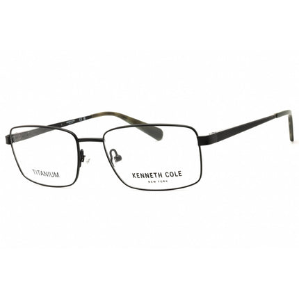 Kenneth Cole New York Men's Eyeglasses - Matte Black Rectangular Frame | KC0315 002 ,