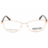 Kenneth Cole Reaction Women's Eyeglasses - Shiny Rose Gold Metal Frame | RN50029 028 ,