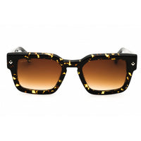 Lacoste Unisex Sunglasses - Rectangular Shape Dark Havana Acetate Frame | L6071S 230 ,