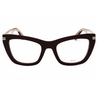 Marc Jacobs Women's Eyeglasses - Burgundy Plastic Full Rim Frame | MJ 1114 0LHF 00 ,