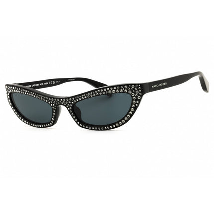 Marc Jacobs Women's Sunglasses - Cat Eye Black/Crystal Plastic Frame | 797/S 07C5 IR ,