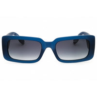 Marc Jacobs Unisex Sunglasses - Rectangular Matte Blue Plastic Frame | 804/S 0FLL 9O ,
