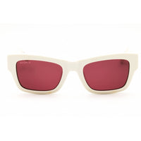 Max & Co Women's Sunglasses - White Acetate Rectangular Full Rim Frame | MO0081 21S ,