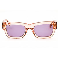 Max & Co Women's Sunglasses - Orange Acetate Full Rim Rectangular Frame | MO0081 44Y ,