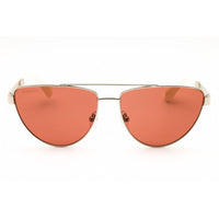Max & Co Women's Sunglasses - Shiny Palladium Full Rim Aviator Frame | MO0129 16E ,