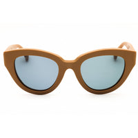 Max Mara Women's Sunglasses - Matte Light Brown Acetate Full Rim Frame | MM0077 46N ,
