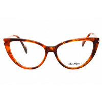 Max Mara Women's Eyeglasses - Red Havana Acetate Cat Eye Full Rim Frame | MM5006 054 ,