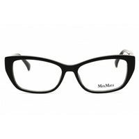 Max Mara Women's Eyeglasses - Shiny Black Cat Eye Shape Full Rim Frame | MM5035 001 ,