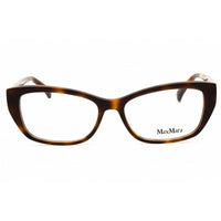 Max Mara Women's Eyeglasses - Dark Havana Cat Eye Shape Full Rim Frame | MM5035 052 ,