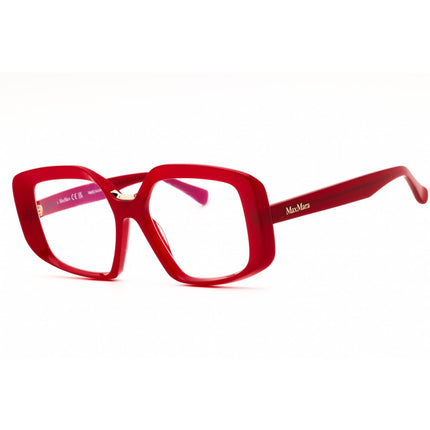 Max Mara Women's Eyeglasses - Shiny Red Oversized Shape Full Rim Frame | MM5131-B 066 ,