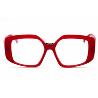 Max Mara Women's Eyeglasses - Shiny Red Oversized Shape Full Rim Frame | MM5131-B 066 ,
