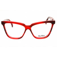 Max Mara Women's Eyeglasses - Red Acetate Cat Eye Shape Full Rim Frame | MM5136 068 ,