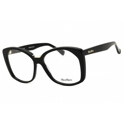 Max Mara Women's Eyeglasses - Shiny Black Oversized Shape Full Rim Frame | MM5141 001 ,