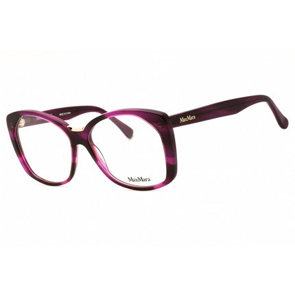 Max Mara Women's Eyeglasses - Violet Acetate Oversized Full Rim Frame | MM5141 083 ,