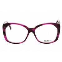 Max Mara Women's Eyeglasses - Violet Acetate Oversized Full Rim Frame | MM5141 083 ,