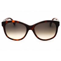Max Mara Women's Sunglasses - Dark Havana Acetate Oval Full Rim Frame | MM0007 52B ,