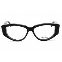 Max Mara Women's Eyeglasses - Shiny Black Cat Eye Shape Full Rim Frame | MM5159 001 ,