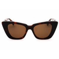 Max Mara Women's Sunglasses - Dark Havana Acetate Full Rim Cat Eye | MM0099 52E ,