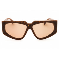 Max Mara Women's Sunglasses - Havana Acetate Full Rim Cat Eye Frame | MM0125 56E ,