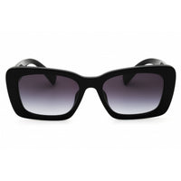 Miu Miu Women's Sunglasses - Black Rectangular Shape Full Rim Frame | 0MU 07YS 1AB5D1 ,