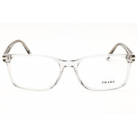 Prada Women's Eyeglasses - Crystal Grey Rectangular Full Rim Frame | 0PR 14WV U431O1 ,