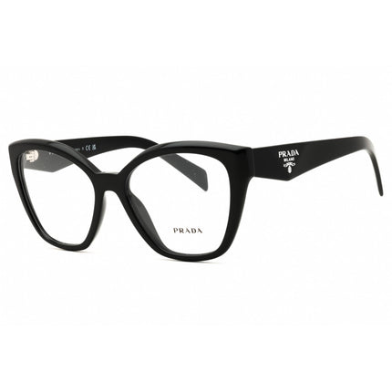 Prada Women's Eyeglasses - Black Acetate Cat Eye Full Rim Frame | 0PR 20ZV 16K1O1 ,