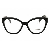 Prada Women's Eyeglasses - Black Acetate Cat Eye Full Rim Frame | 0PR 20ZV 16K1O1 ,