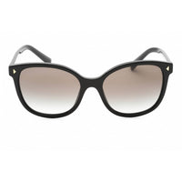 Prada Women's Sunglasses - Black Rectangular Shape Full Rim Frame | 0PR 22ZS 1AB0A7 ,