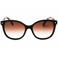 Prada Women's Sunglasses - Black Rectangular Shape Full Rim Frame | 0PR 22ZS 28F90P ,