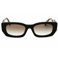 Prada Women's Sunglasses - Black Rectangular Shape Full Rim Frame | 0PR B05S 3890A7 ,