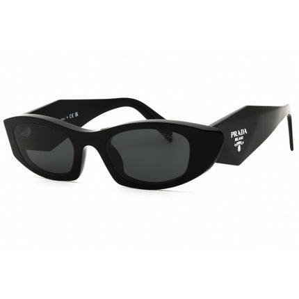 Prada Women's Sunglasses - Black Acetate Cat Eye Full Rim Frame | 0PR B16S 16K08Z ,
