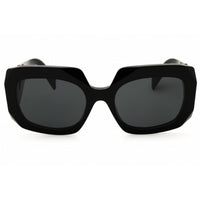Prada Women's Sunglasses - Black Acetate Oversized Full Rim Frame | 0PR B23S 16K08Z ,