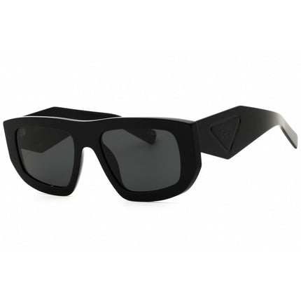 Prada Unisex Sunglasses - Black Acetate Oval Shape Full Rim Frame | 0PR D04SU 16K08Z ,