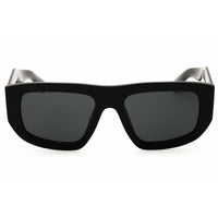 Prada Unisex Sunglasses - Black Acetate Oval Shape Full Rim Frame | 0PR D04SU 16K08Z ,