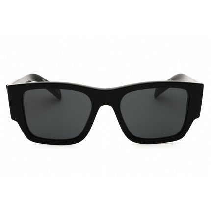 Prada Unisex Sunglasses - Black Acetate Full Rim Rectangular Frame | 0PR 10ZS 1AB5S0 ,