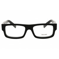Prada Men's Eyeglasses - Black Acetate Full Rim Rectangular Frame | 0PR D06V 16K1O1 ,