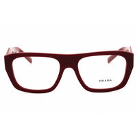 Prada Women's Eyeglasses - Red Acetate Full Rim Rectangular Frame | 0PR D07VU 23L1O1 ,