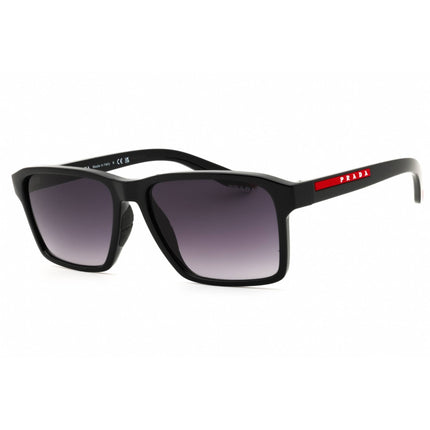 Prada Sport Men's Sunglasses - Black Rectangular Full Rim Frame | 0PS 05YS 1AB09U ,
