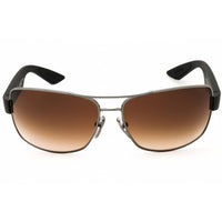 Prada Sport Men's Sunglasses - Gunmetal Rectangular Full Rim Frame | 0PS 50ZS 5AV02P ,