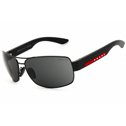 Prada Sport Men's Sunglasses - Black Rectangular Full Rim Frame | 0PS B52S 1AB06F ,