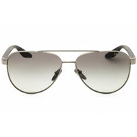 Prada Sport Men's Sunglasses - Gunmetal Full Rim Aviator Frame | 0PS A52S 5AV3M1 ,
