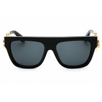Roberto Cavalli Women's Sunglasses - Shiny Black Rectangular Frame | SRC014M 0700 ,