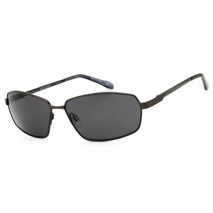 Spyder Men's Sunglasses - Graphite Metal Grey Lens Full Rim Oval Frame | SP6033 033 ,