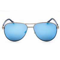 Spyder Men's Sunglasses - Graphite Blue Lens Full Rim Aviator Frame | SP6036 033 ,