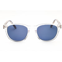 Spyder Men's Sunglasses - Ice Acetate Blue Lens Full Rim Round Frame | SP6045 971 ,