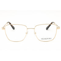 Swarovski Women's Eyeglasses - Pale Gold Rectangular Full Rim Frame | 0SK1003 4013 ,